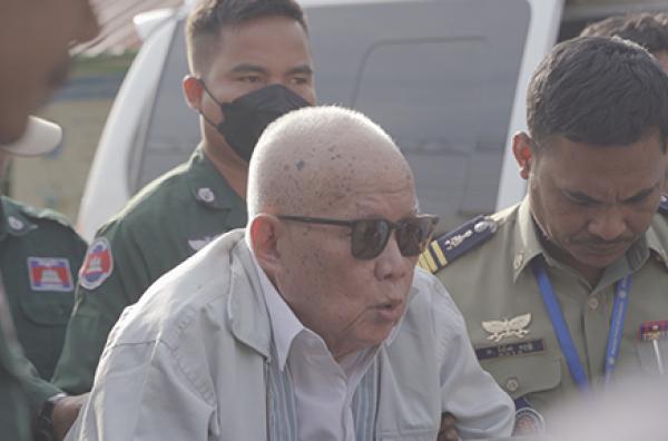 Khieu Samphan transféré à la prison provinciale de Kandal